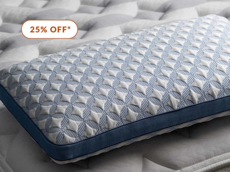 25% OFF* the Ultra Cool Reversible Pillow