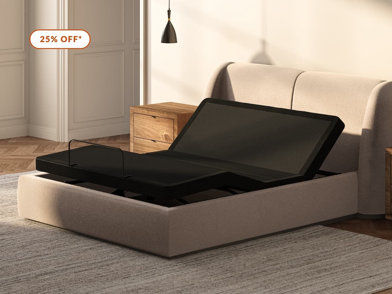 25% OFF* the Adjustable Base Pro