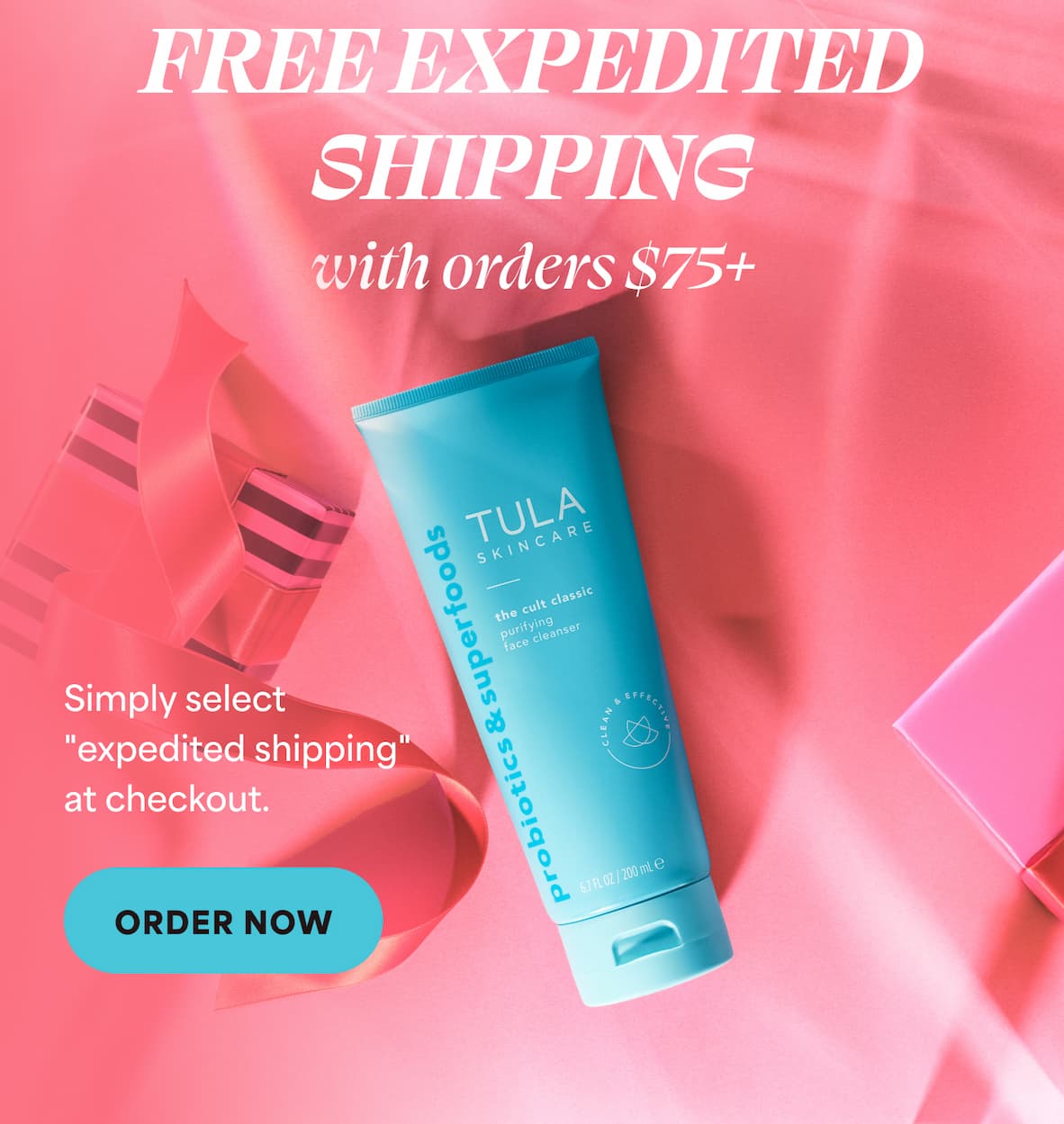 FREE EXPEDITED SHIPPING with orders $100+. Simply select "expedited shipping" at checkout -- ORDER NOW