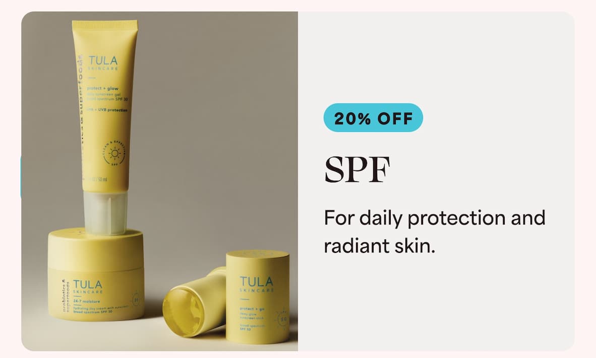 SPF For daily protection and radiant skin.