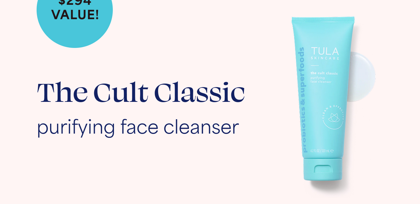The Cult Classic purifying face cleanser