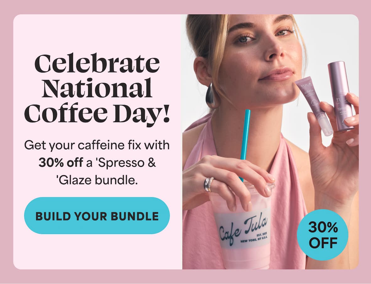 Celebrate National Coffee Day! Get your caffeine fix with  30% off a 'Spresso & ‘Glaze bundle. -- BUILD YOUR BUNDLE