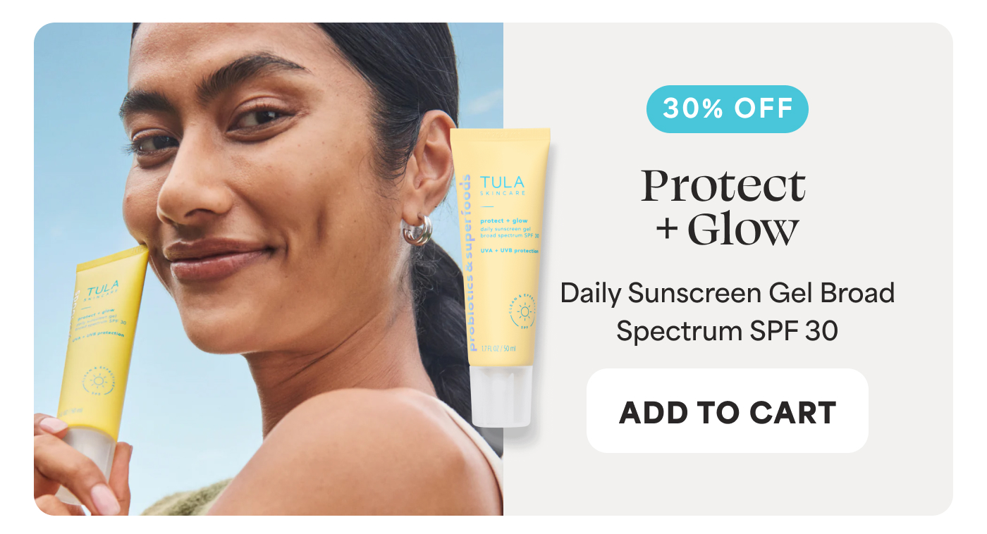 Protect + Glow Daily Sunscreen Gel Broad Spectrum SPF 30 -- ADD TO CART
