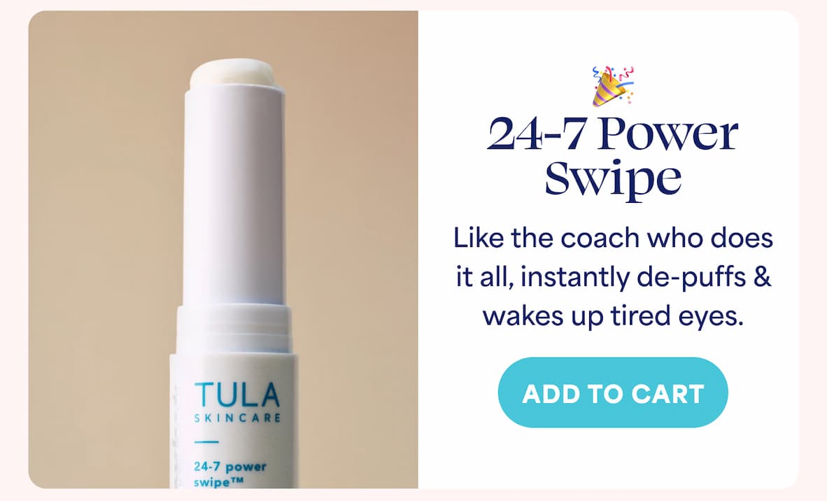 24-7 Power Swipe Like the coach who does it all, instantly de-puffs & wakes up tired eyes. -- Add to cart