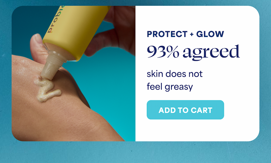 PROTECT + GLOW 93% agreed  skin does not feel greasy -- ADD TO CART