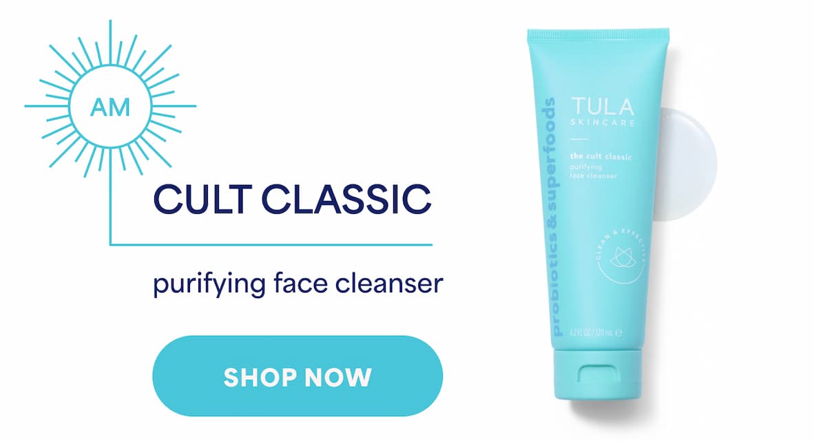 CULT CLASSIC purifying face cleanser -- SHOP NOW