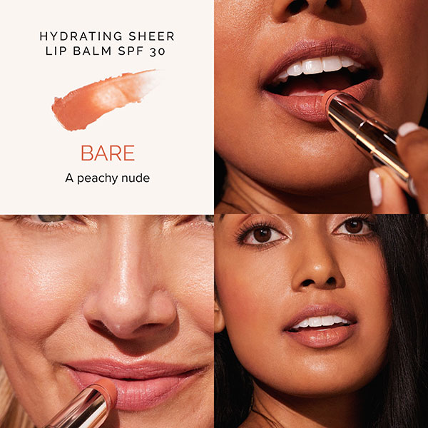 HYDRATING SHEER LIP BALM - SHOP NOW >
