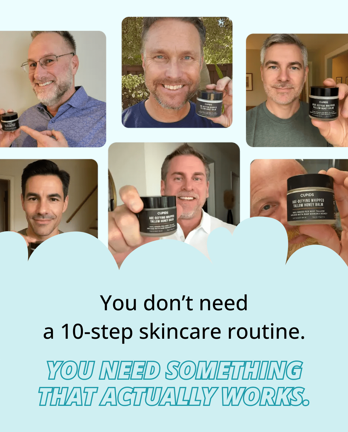 You don't need a 10-step skincare routine. You need something that actually works.