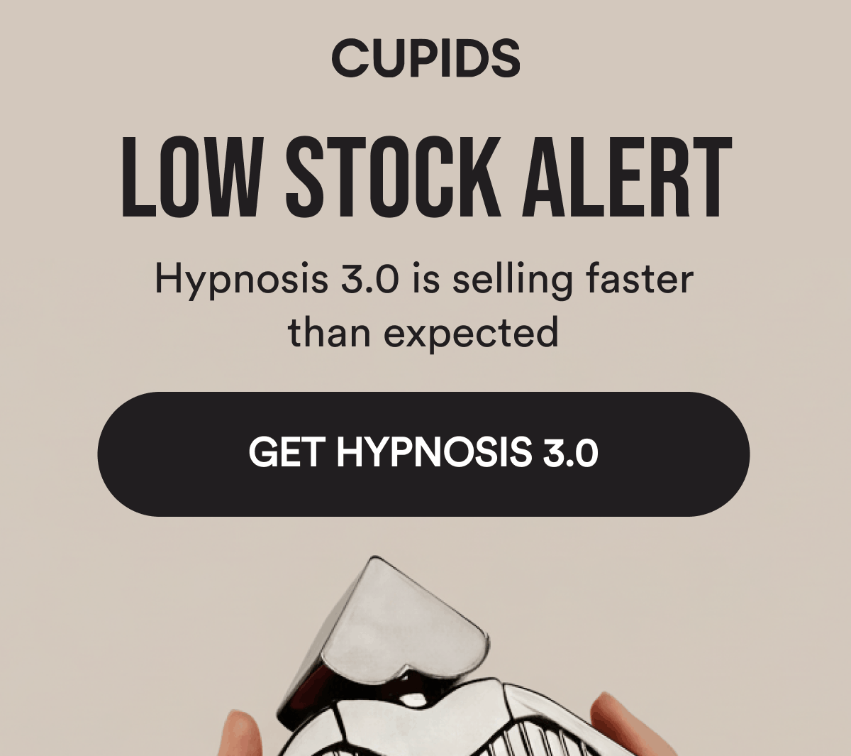 Low stock alert. Hypnosis 3.0 is selling faster than expected. Get Hypnosis 3.0.