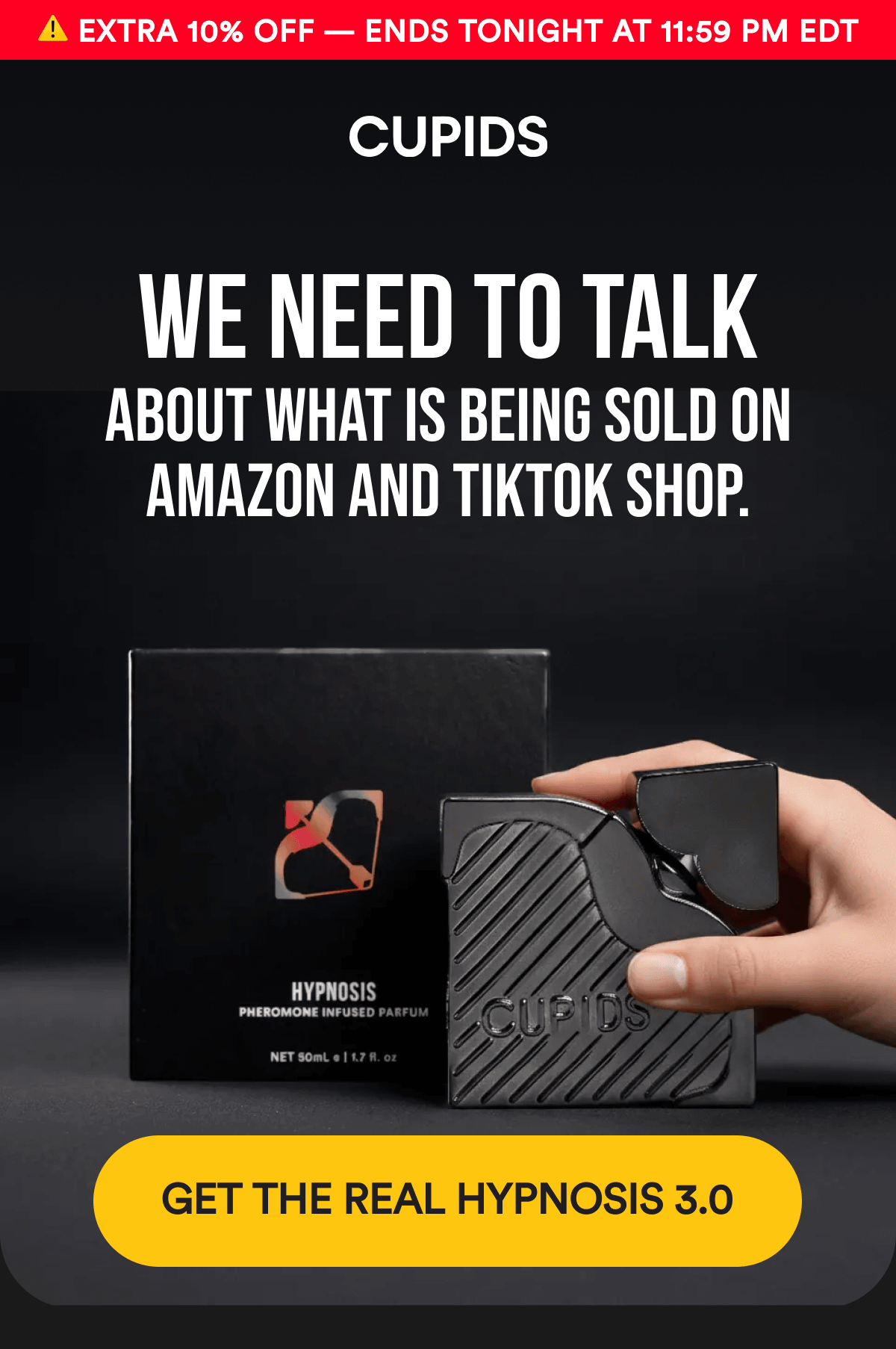 Extra 10% Off — Ends Tonight at 11:59 PM EDT. WE NEED TO TALK About what is being sold on Amazon and TikTok Shop. GET THE REAL HYPNOSIS 3.0