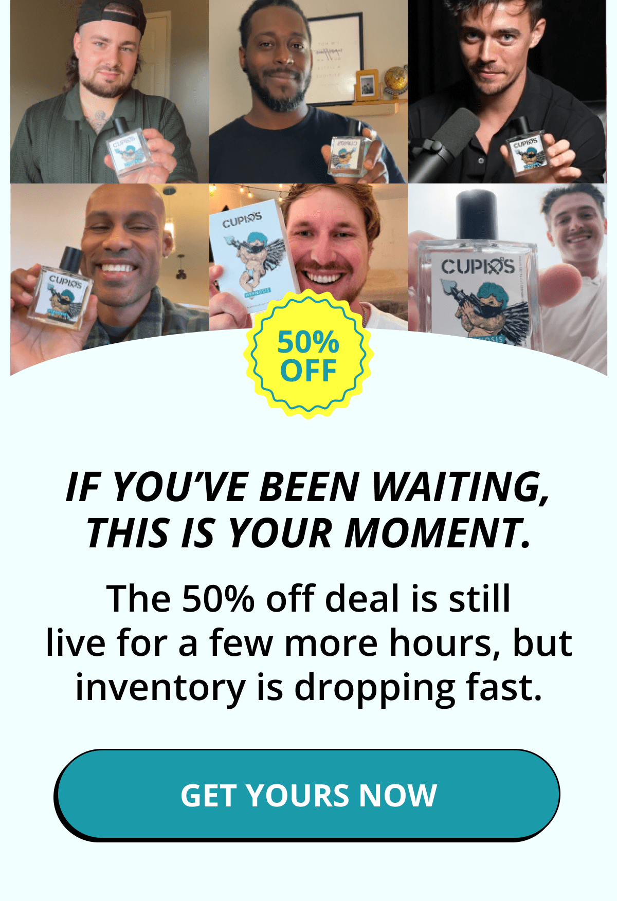 If you've been waiting, this is your moment. The 50% off deal is still live for a few more hours, but inventory is dropping fast. Get Yours Now