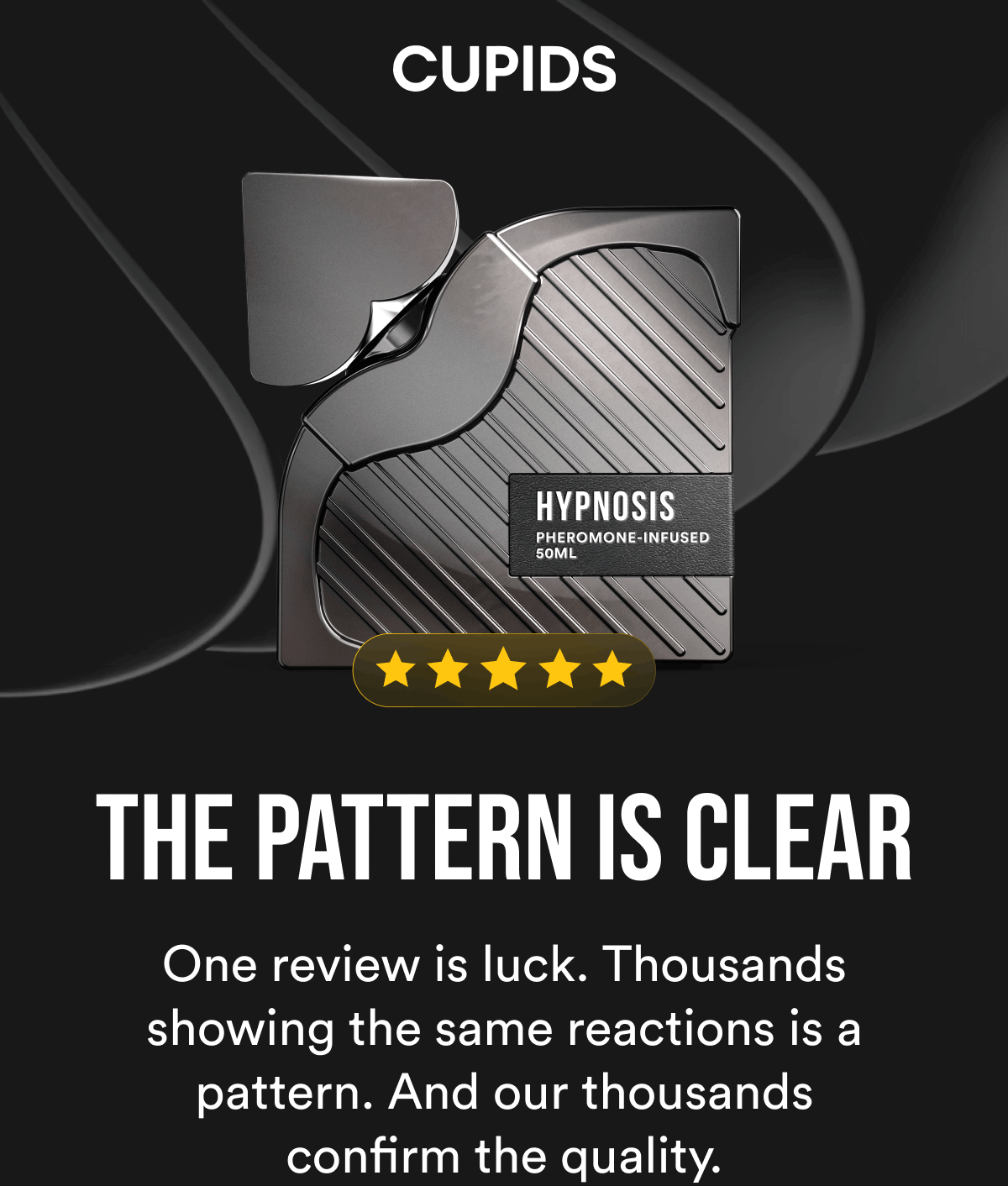 The pattern is clear One review is luck. Thousands showing the same reactions is a pattern. And our thousands confirm the quality.