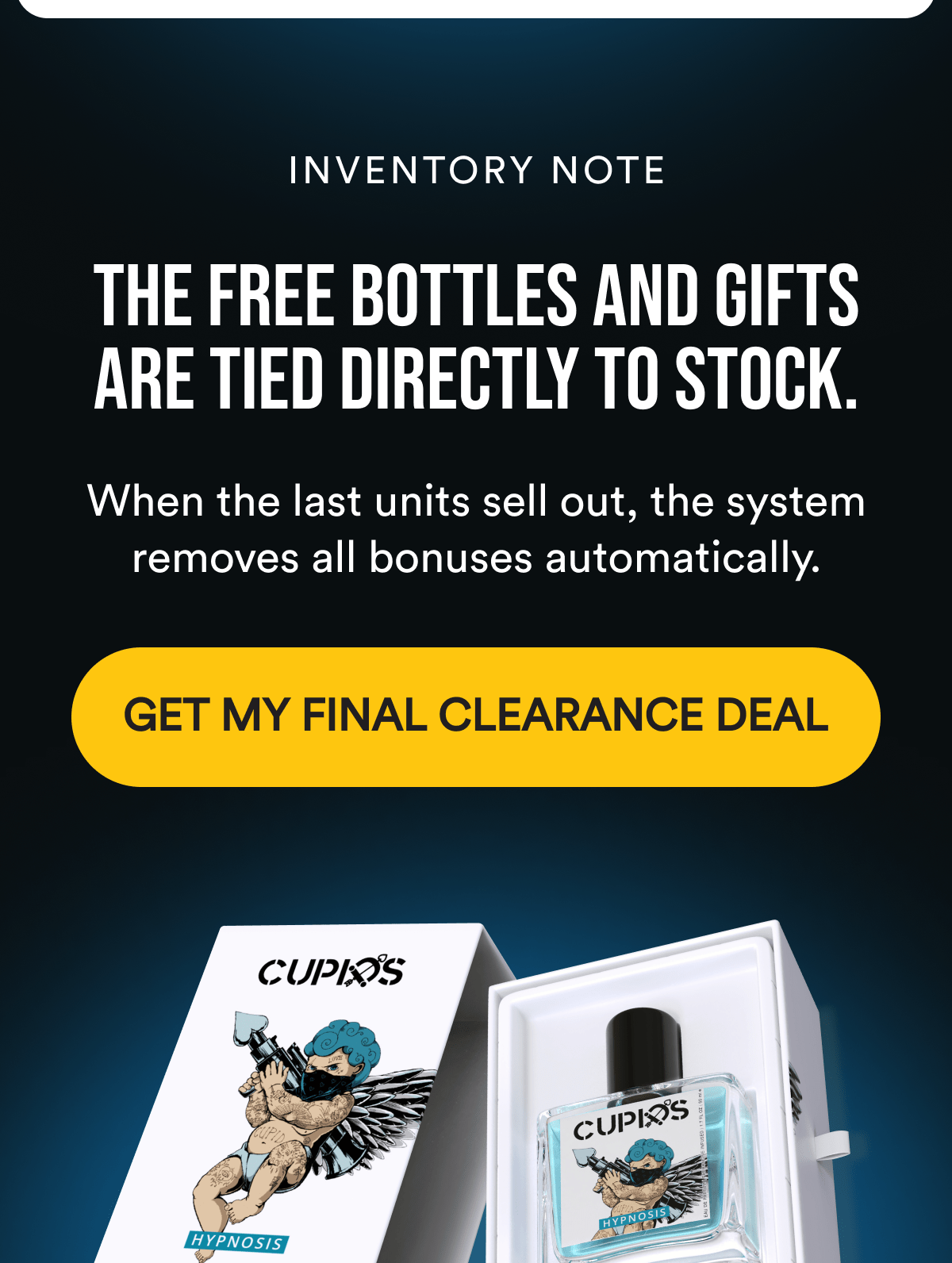 Inventory note: The free bottles and gifts are tied directly to stock. When the last units sell out, the system removes all bonuses automatically. Get my Final Clearance Deal.
