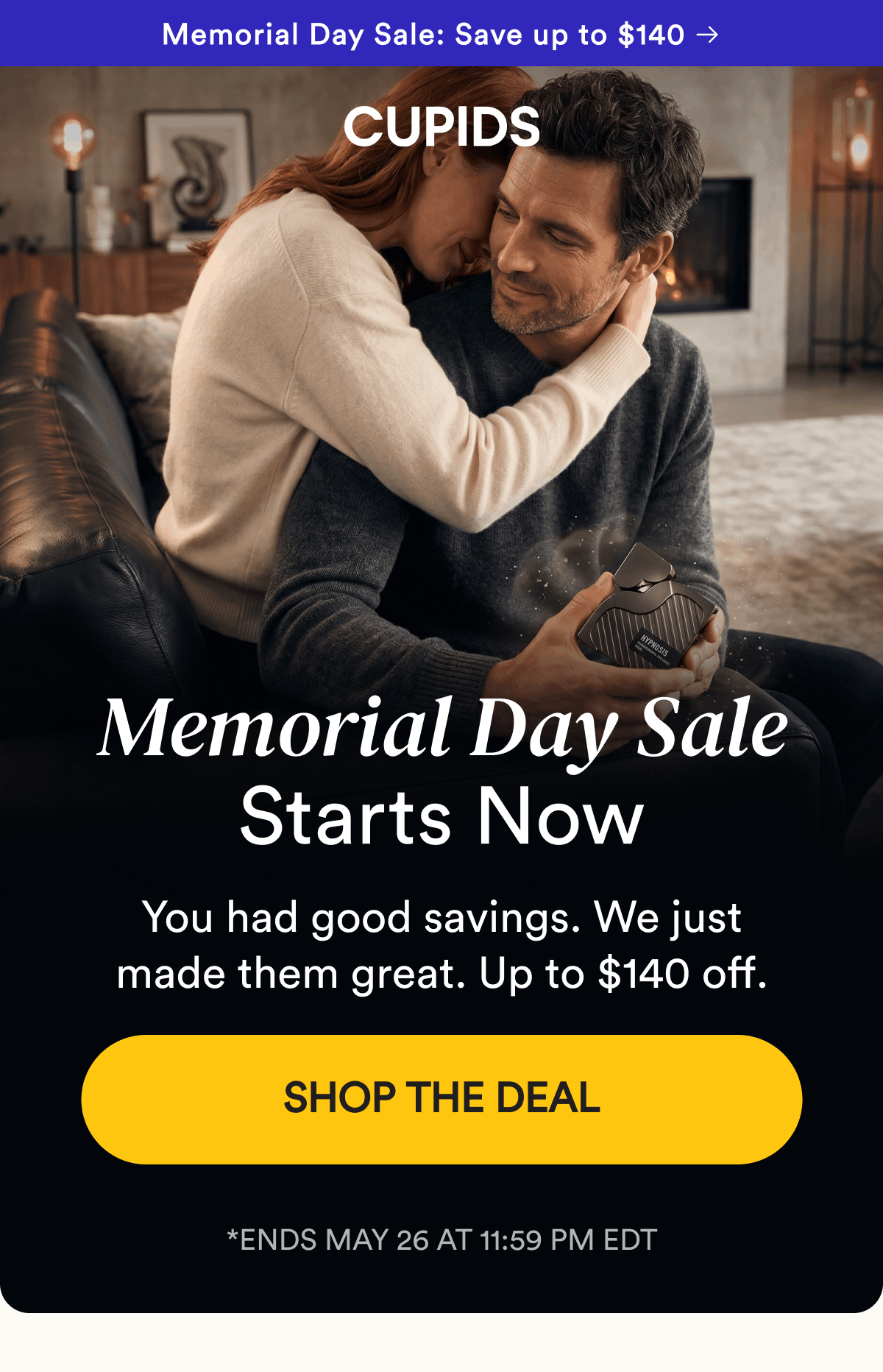 Memorial Day Sale: Save up to $140 → Memorial Day Sale Starts Now. You had good savings. We just made them great. Up to $140 off. Ends May 26 at 11:59 PM EDT. Shop The Deal.