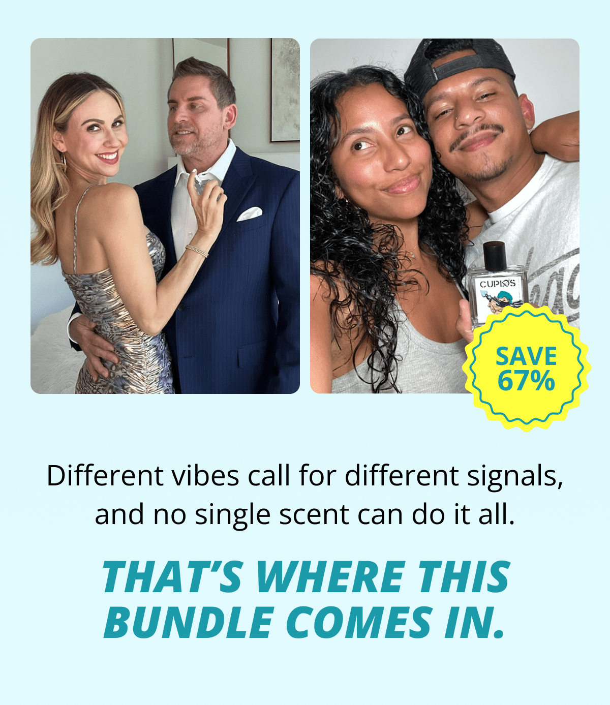 Different vibes call for different signals, and no single scent can do it all. That's where this bundle comes in.