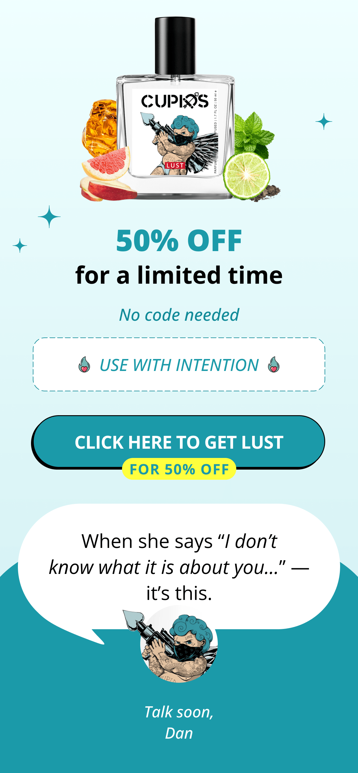 50% OFF for a limited time No code needed Use with intention Click here to get Lust for 50% OFF When she says 