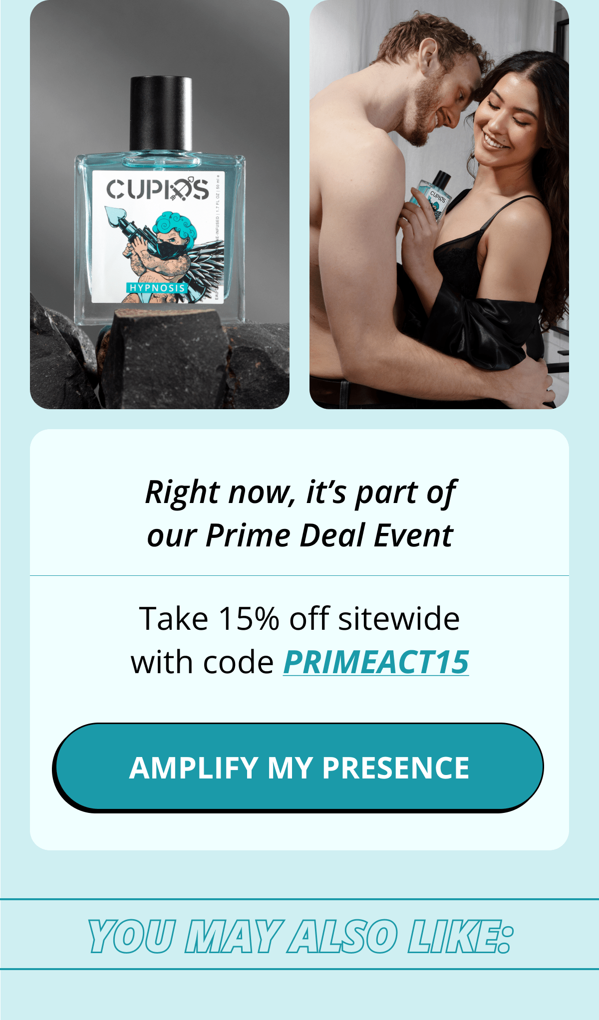 Right now, it's part of our Prime Deal Event. Take 15% off sitewide with code PRIMEACT15. Amplify my presence