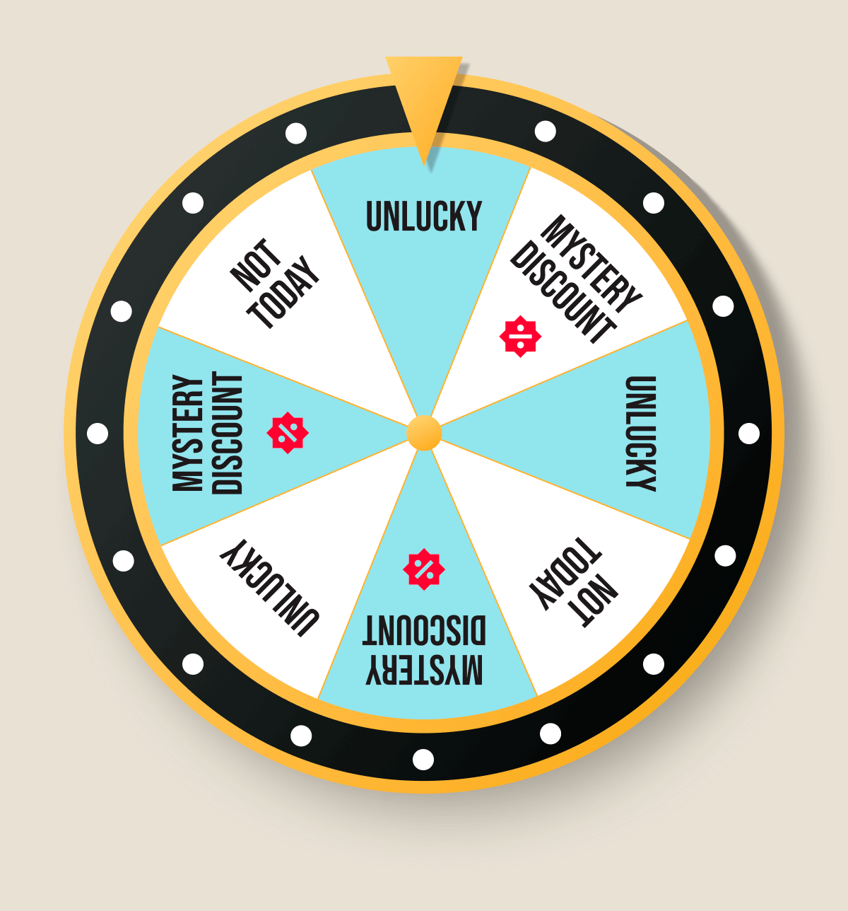 A spin wheel