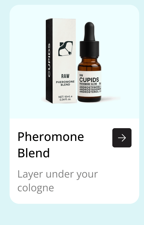 Pheromone Blend: Layer under your cologne