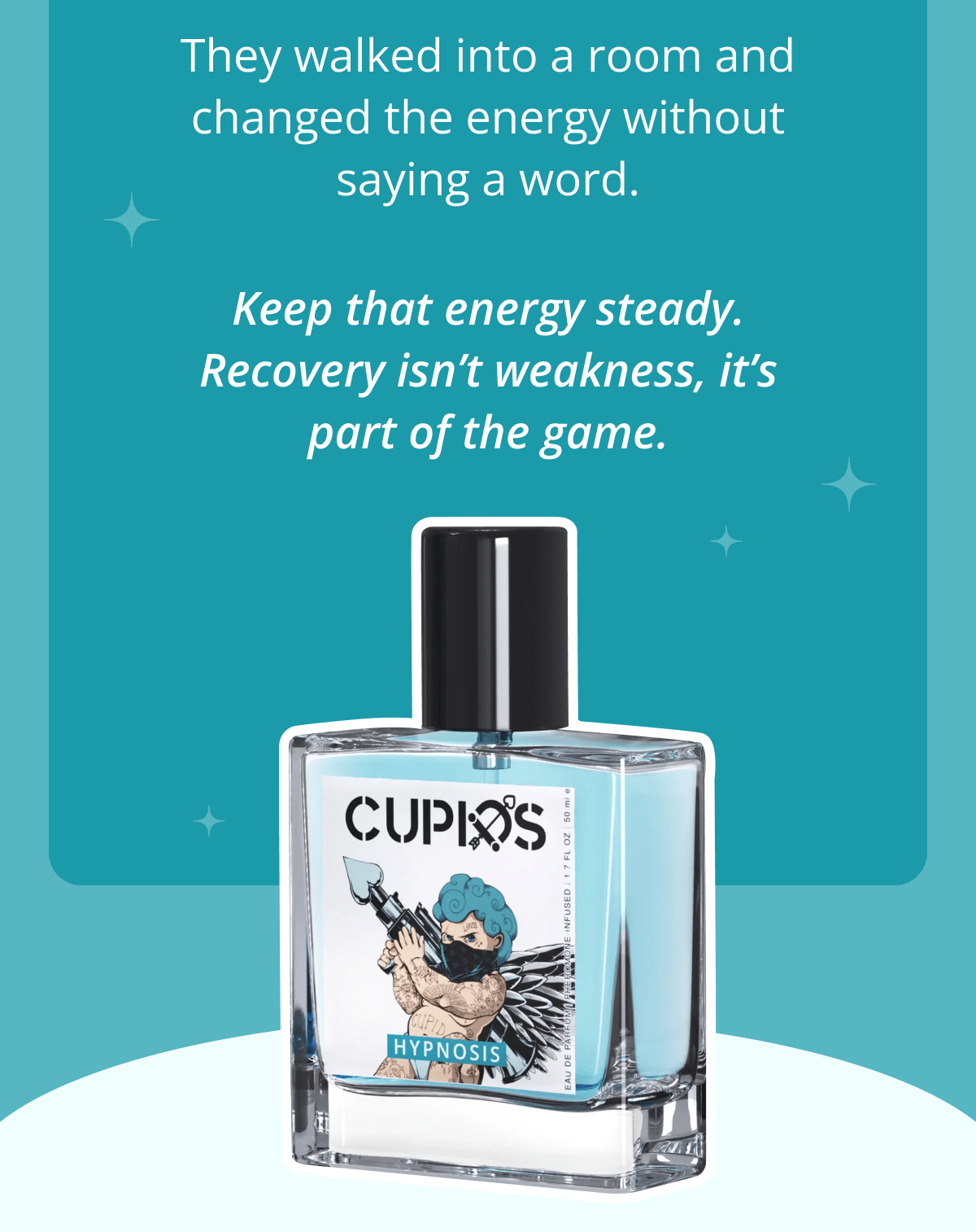 They walked into a room and changed the energy without saying a word. Keep that energy steady. Recovery isn't weakness, it's part of the game.