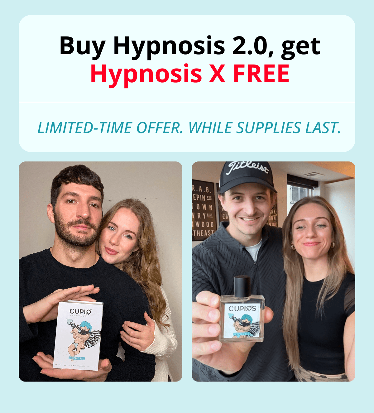 Buy Hypnosis 2.0, get Hypnosis X FREE Limited-time offer. While supplies last.