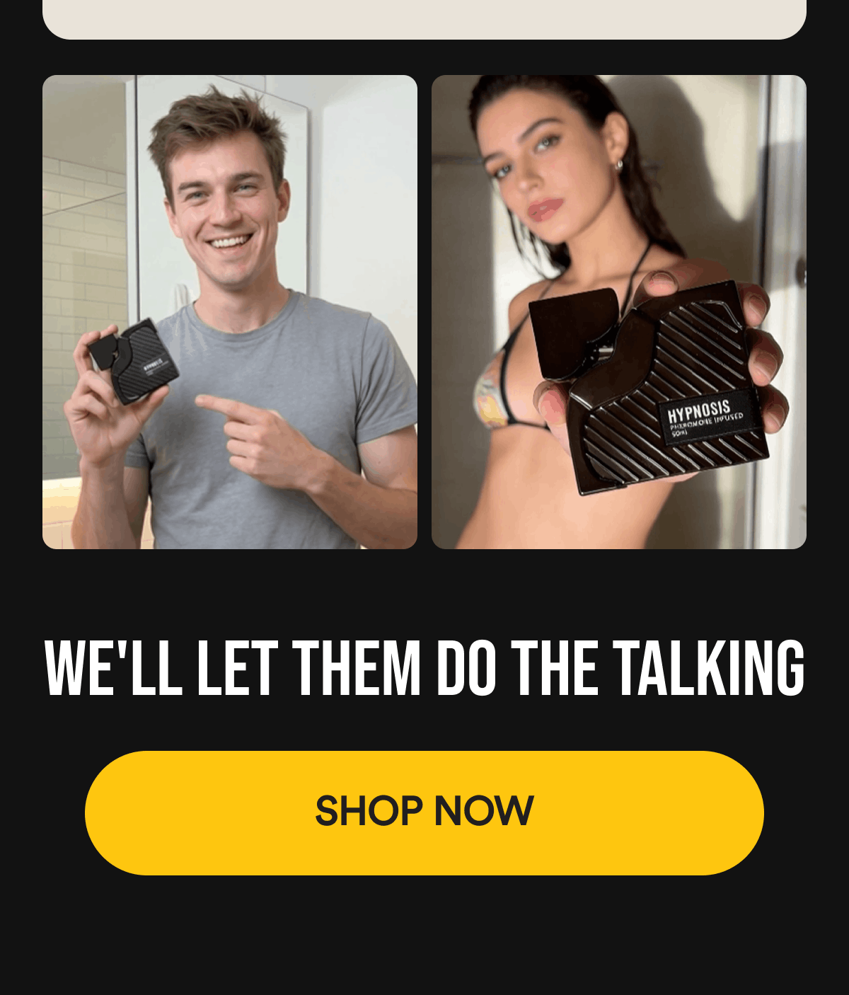 We'll let them do the talking. Shop Now.