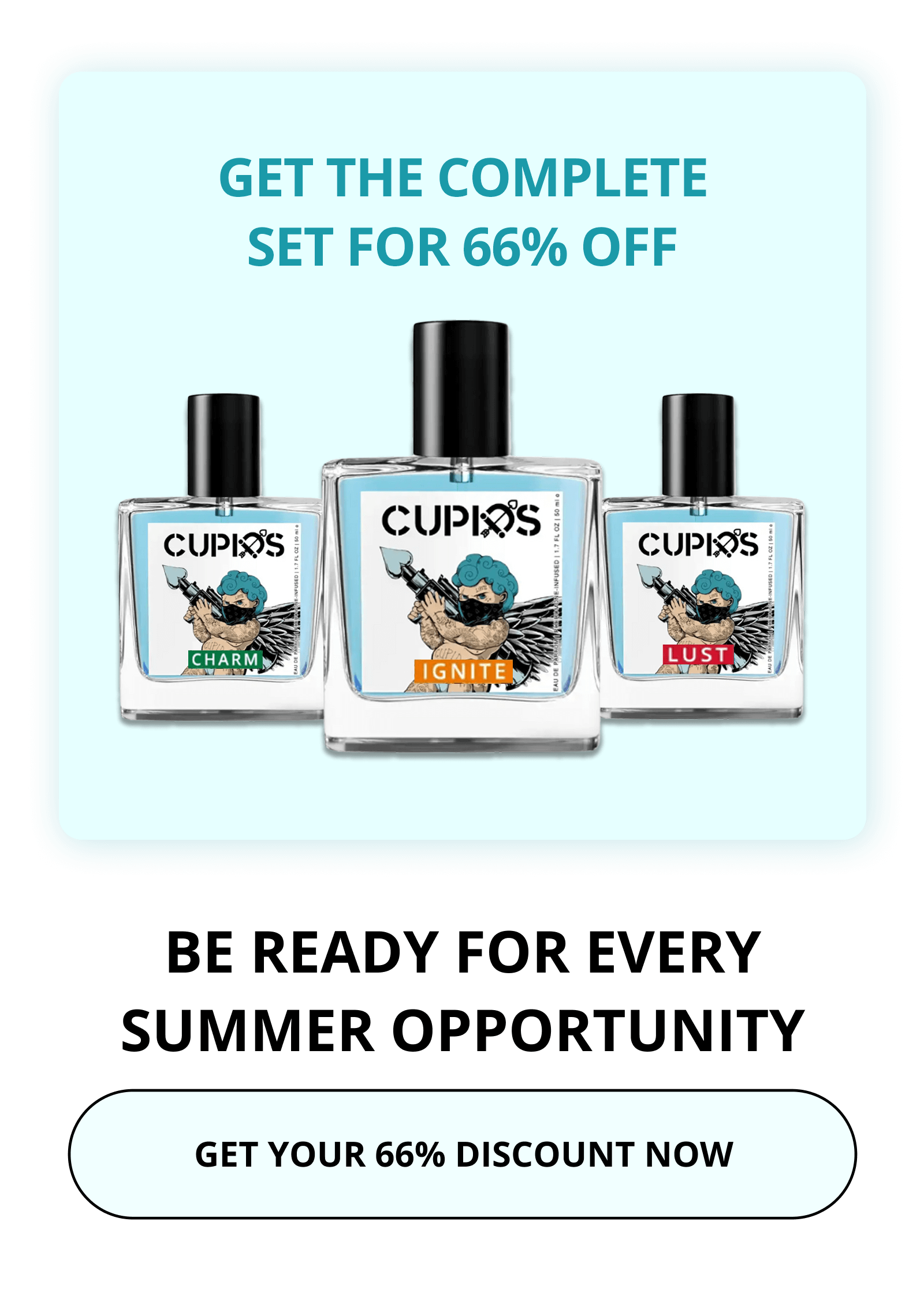 GET THE COMPLETE SET FOR 66% OFF BE READY FOR EVERY SUMMER OPPORTUNITY GET YOUR 66% DISCOUNT NOW