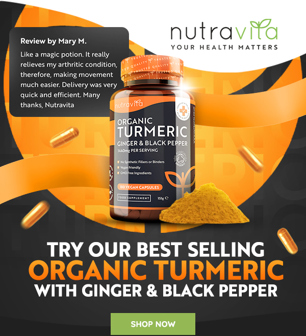 Help reduce inflammation, naturally Nutravita