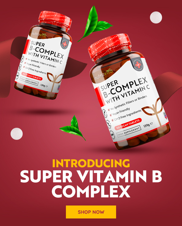 [NEW] Super Vitamin B Complex Boost Energy & Mood Nutravita