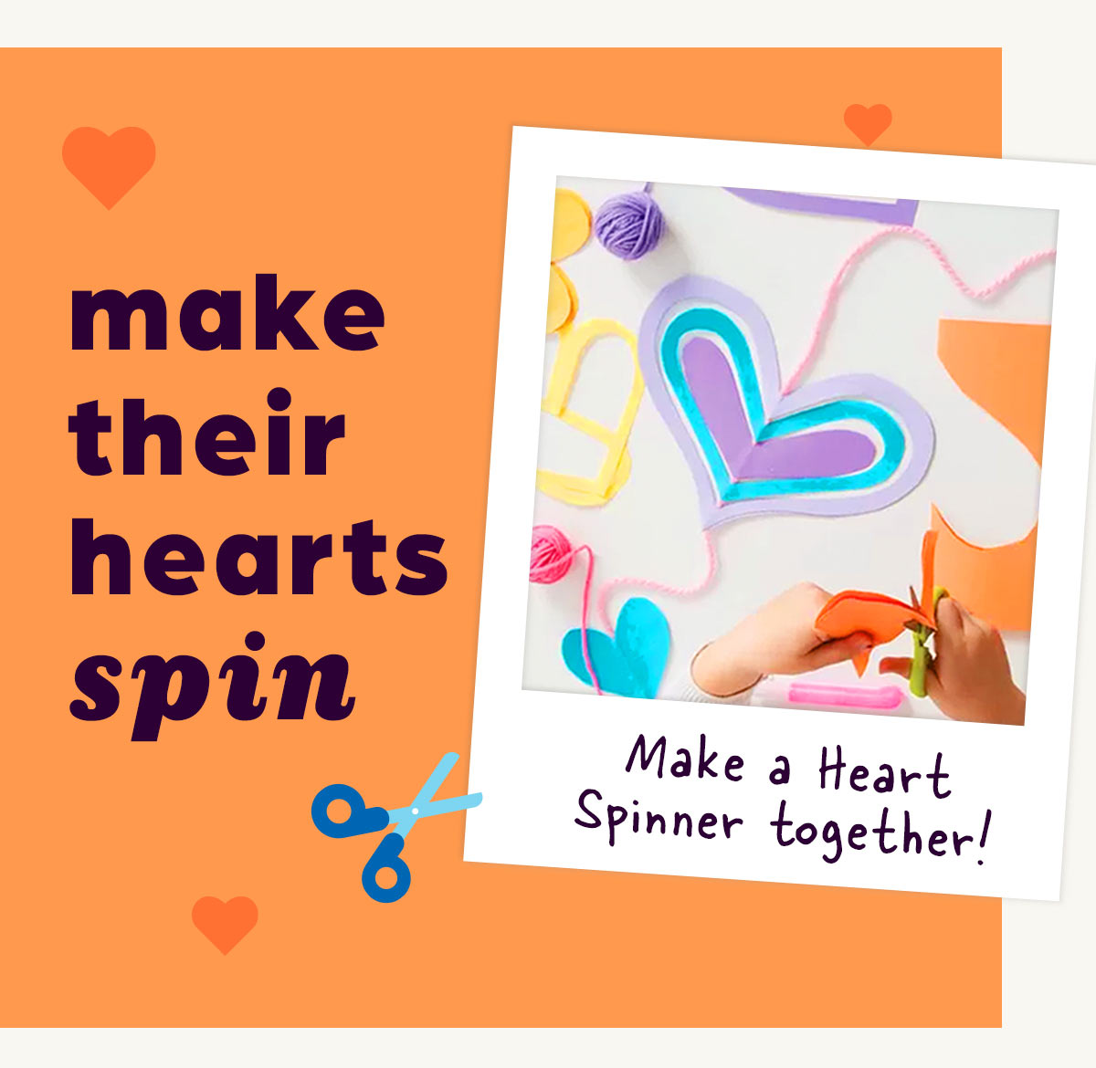 Make Their Hearts Spin! Article: Valentine's Day Heart Spinner Craft.