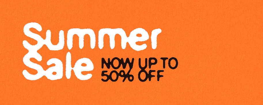 Summer Sale: Up To 40% Off