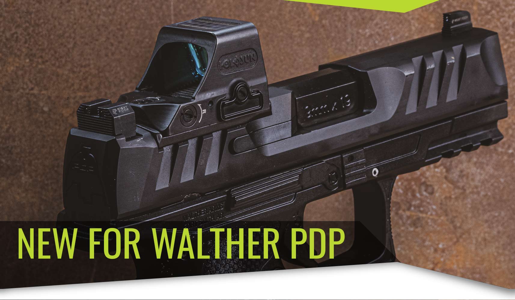 New - Optics Ready Stealth Glock Sights!