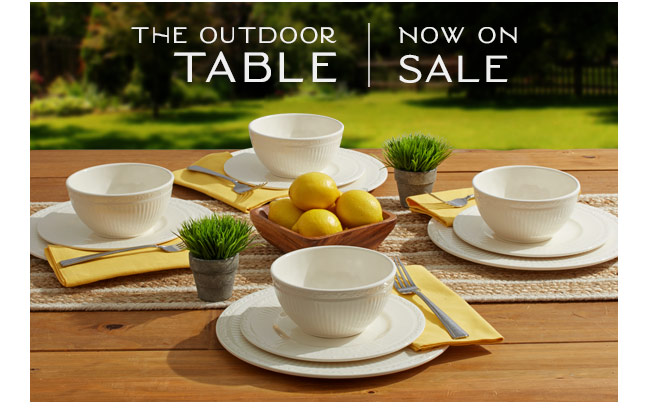 The Outdoor Table | Now on Sale