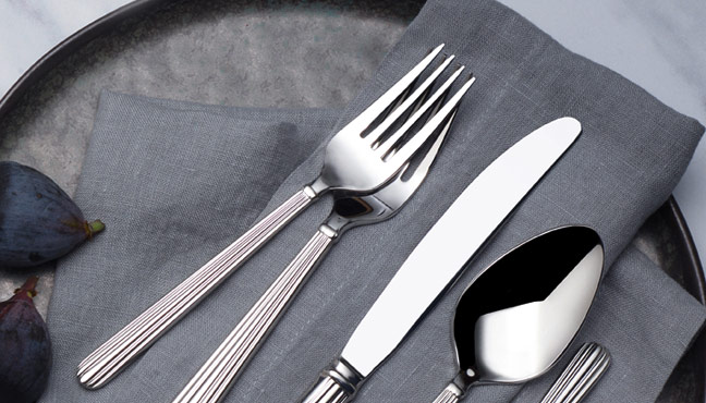 use code DINE40 and Enjoy 40% Off Flatware