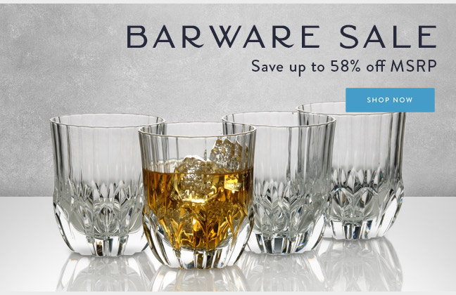 Barware Sale: Up to 58% Off! Shop Now
