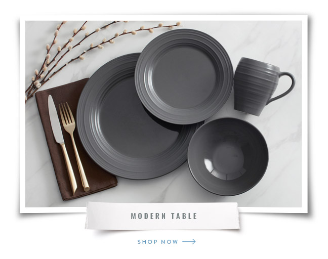 Shop for the Modern Table