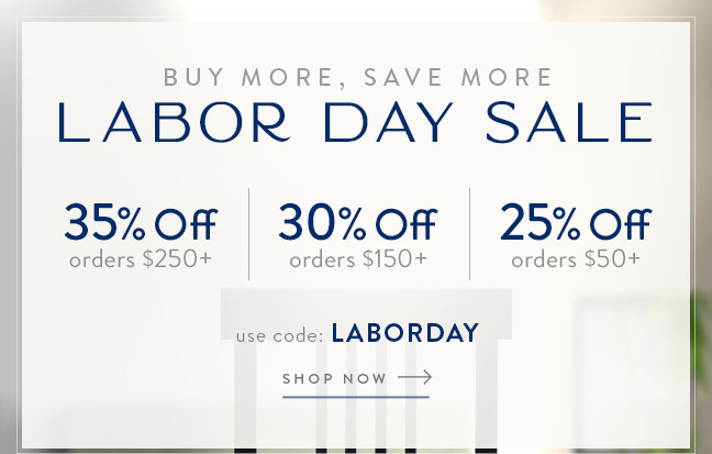35% off $250+