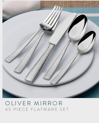 Save on Oliver Mirror Flatware Set