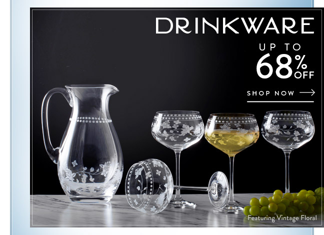 Drinkware - Up to 68% Off