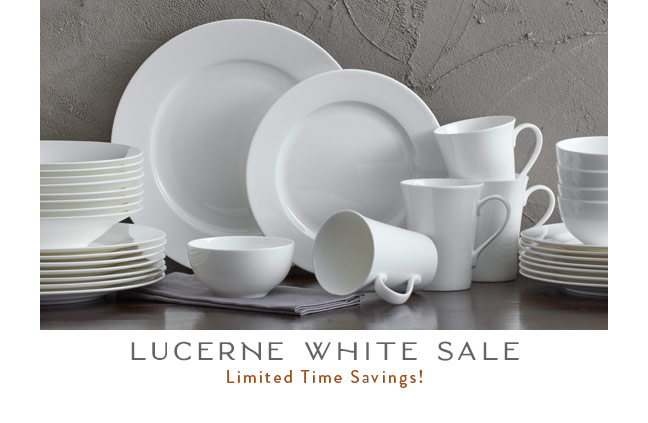 Shop Lucerne White Sale