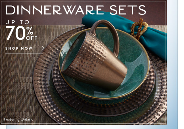 Dinnerware Sets - Up to 70% Off