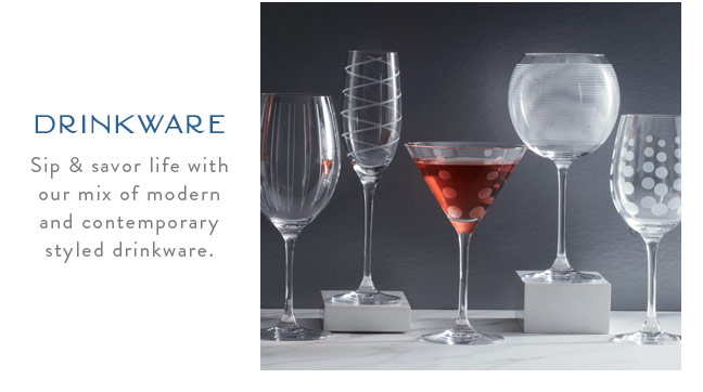 Shop Drinkware and Save
