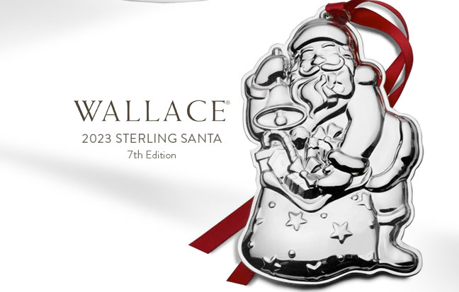 Wallace® 2023 Sterling Santa