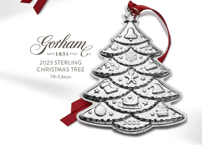 Gorham® 2023 Sterling Christmas Tree