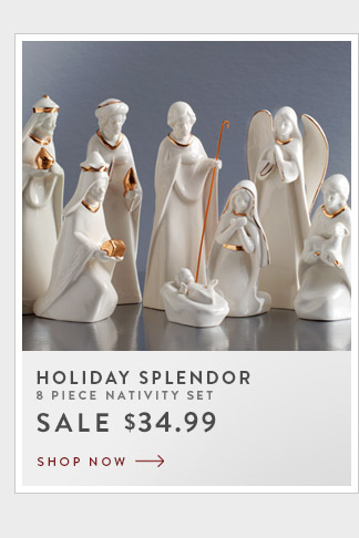 Shop Holiday Splendor Nativity Set