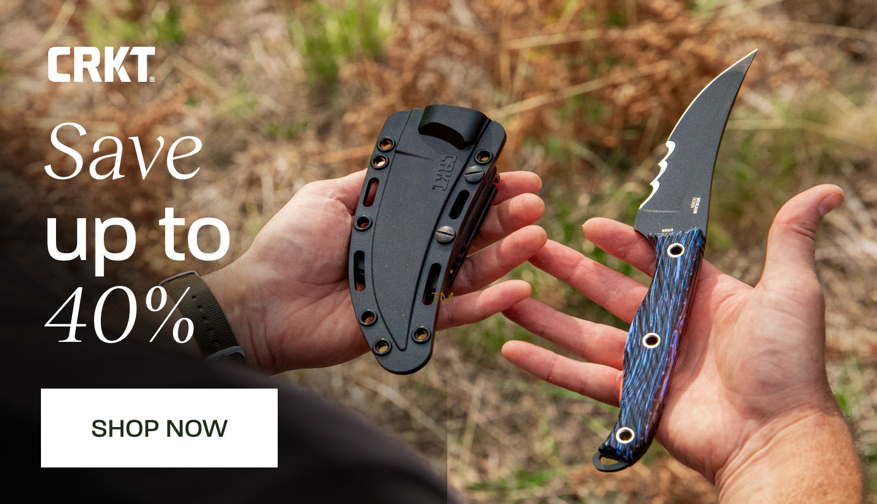 Save up to 40% on select CRKT knives. Shop now.