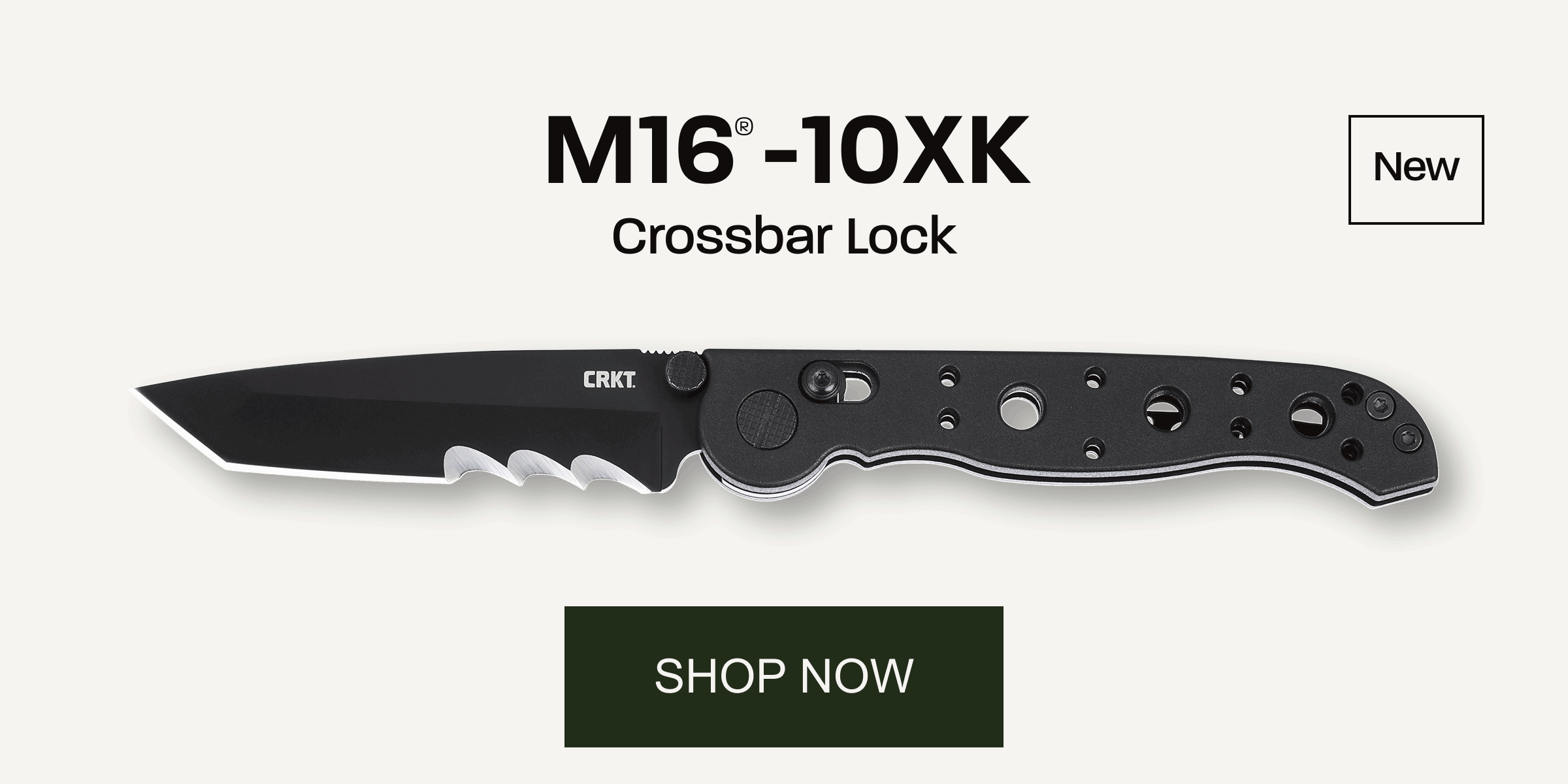 GIF of both the M16-10XD and M16-10XK with a shop now button