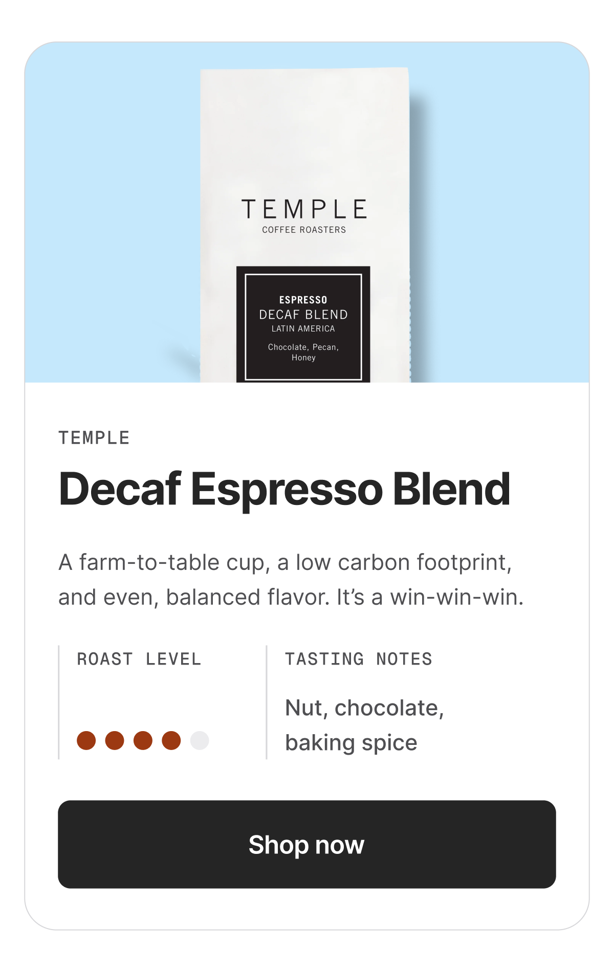 Decaf Espresso Blend