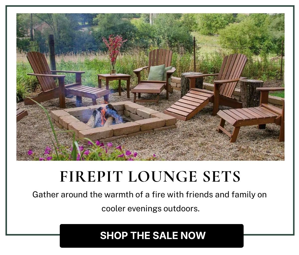 FIREPIT LOUNGE SETS