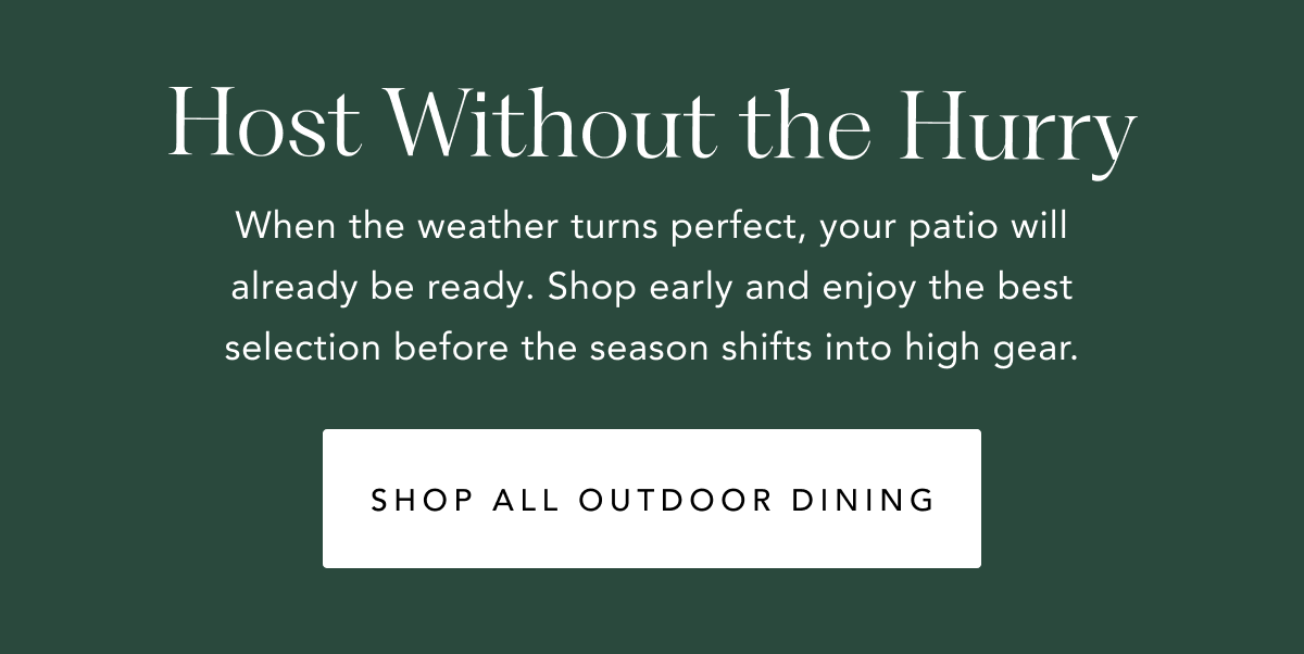 Shop All Outdoor Dining